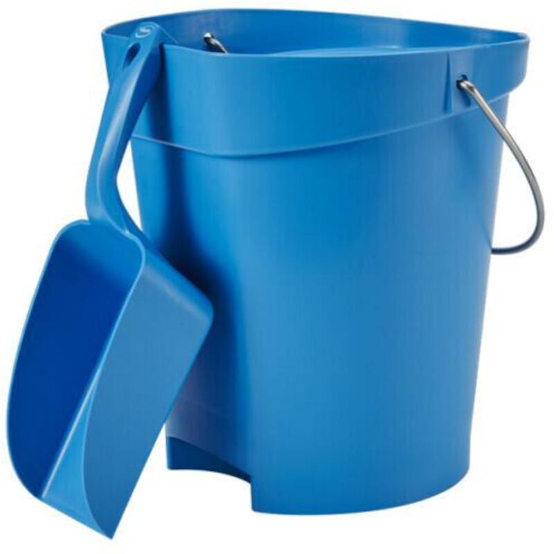 SEAU PP/INOX BLANC          5686/5 - 12L     VIKAN