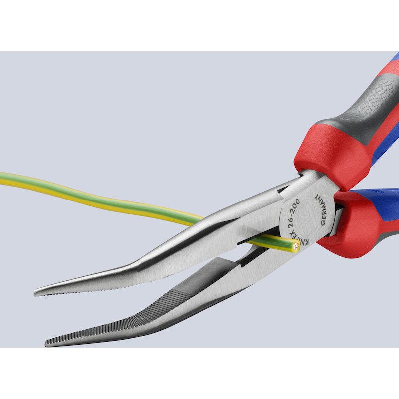 TELEFOONTANG GEBOGEN        26 22 - 200MM   KNIPEX