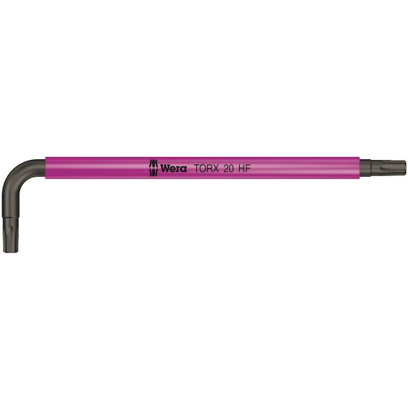 CLÉ MÂLE COUDÉE TX15X90     967 SL TORX HF COLOUR