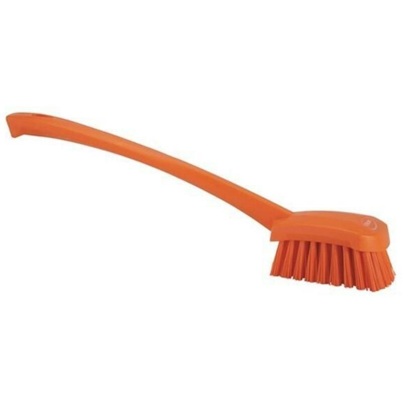 BROSSE À VAISS.DUR ORANGE   4186/7  410X43MM VIKAN
