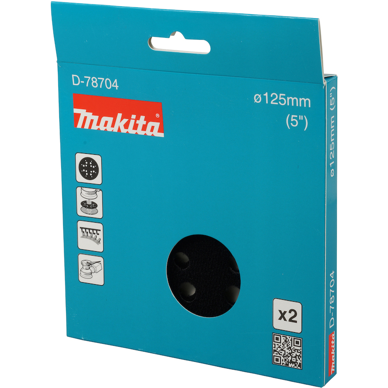 PADBESCHERMER 125MM         D-78704   (2ST) MAKITA