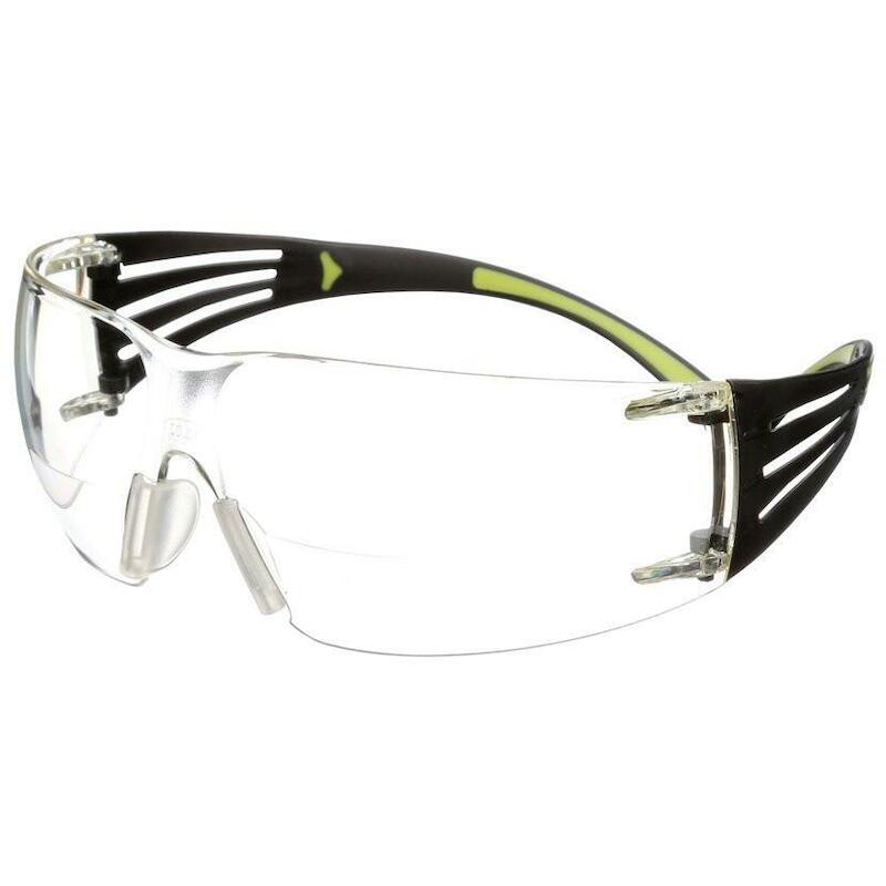 3m - Lunettes de sécurité avec loupe de lecture - SecureFit 400 - SF415AS/AF-EU - incolore - +1,5 - anti-rayures/antibuée - 03155780