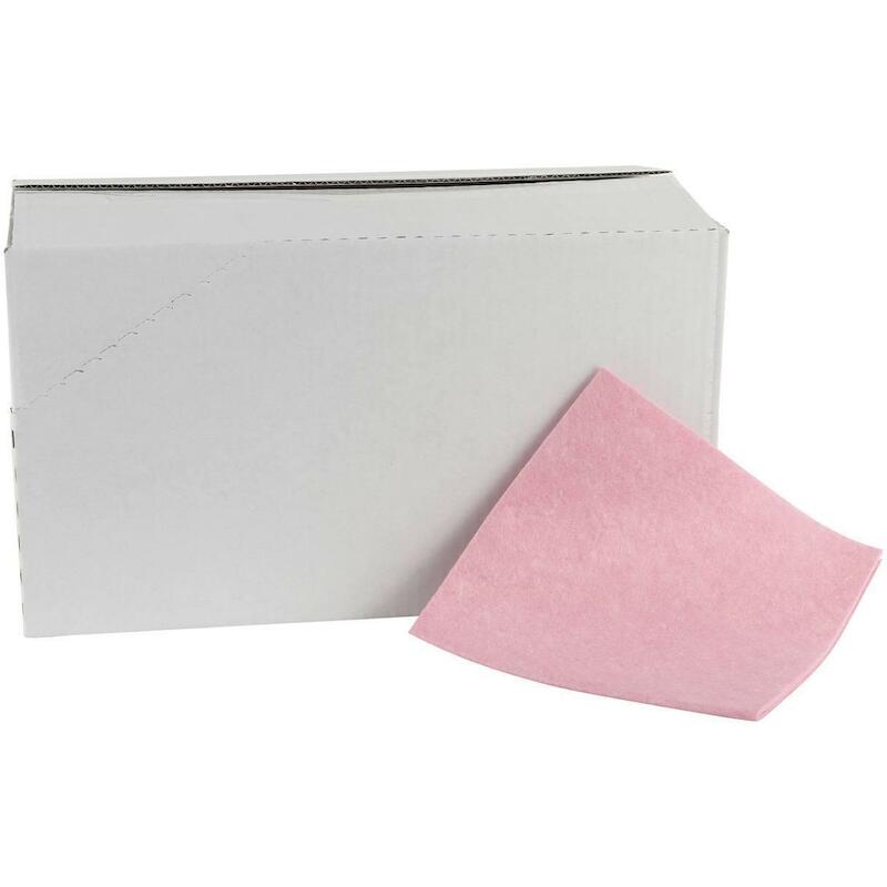 TORCHON VISCOSE ROSE  38X40 105098 (50PCS)   BETRA