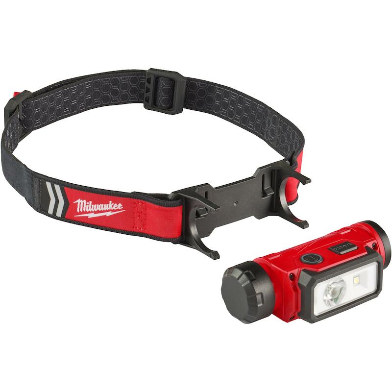 Milwaukee - Cordless headlamp - L4 HL2-301 - 4 V - 3.0 Ah - 600 lm - 08088086