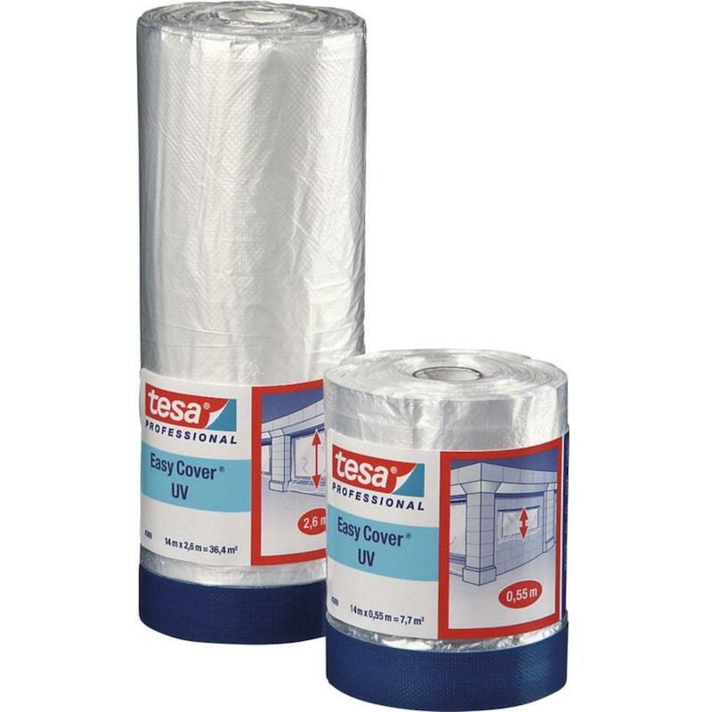 KLEEFBAND - TESA 04369 EASY COVER TEXTIEL - TRANSPARANT 2100 MM X 14 M