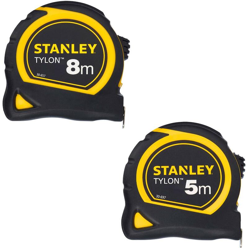 JEU METRE RUBAN TYLON 5+8M  STHT0-74260 (2PC)STANL