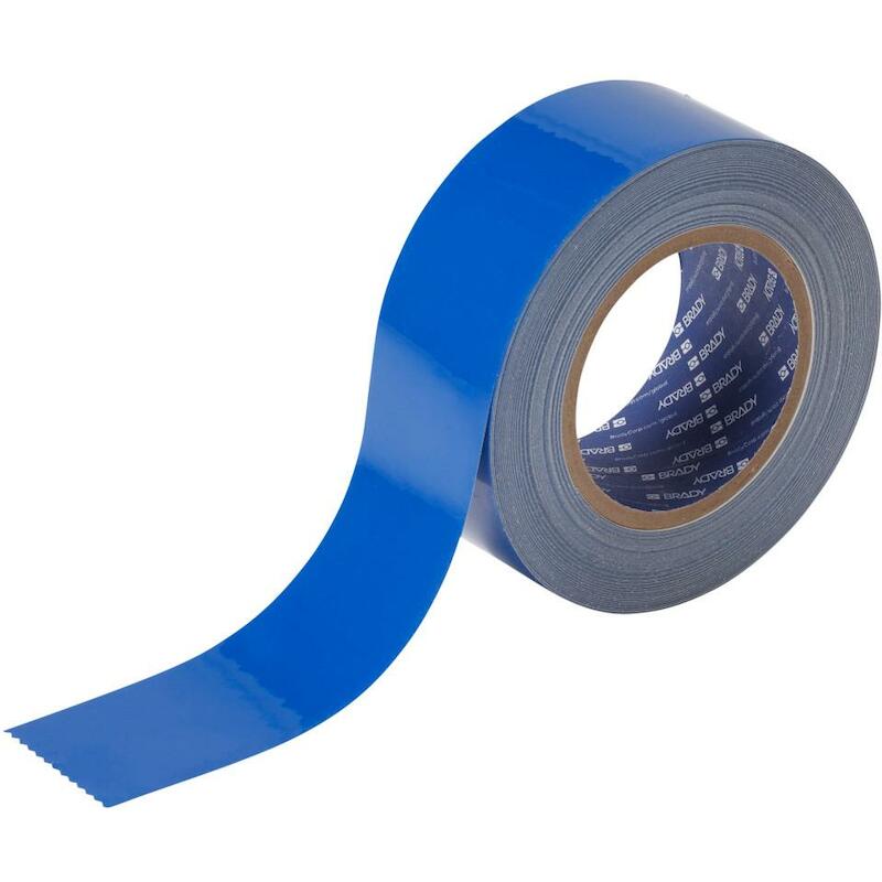 BANDE DE MARQ.AU SOL BLEU   104314 50,8MMX30M