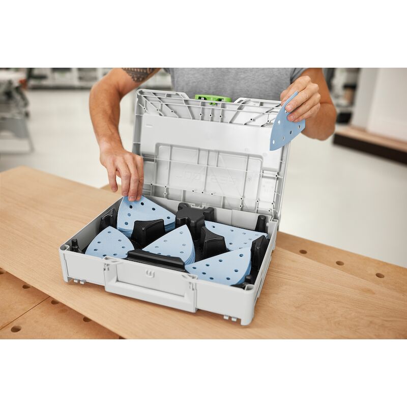 SCHUURMIDDEL-SYSTAINER³ SYS-STF DELTA GR-SET GRANAT - 578195 - FESTOOL
