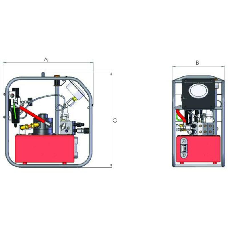 HI-FORCE  TPA07A  TORQUE POMP/LUCHT