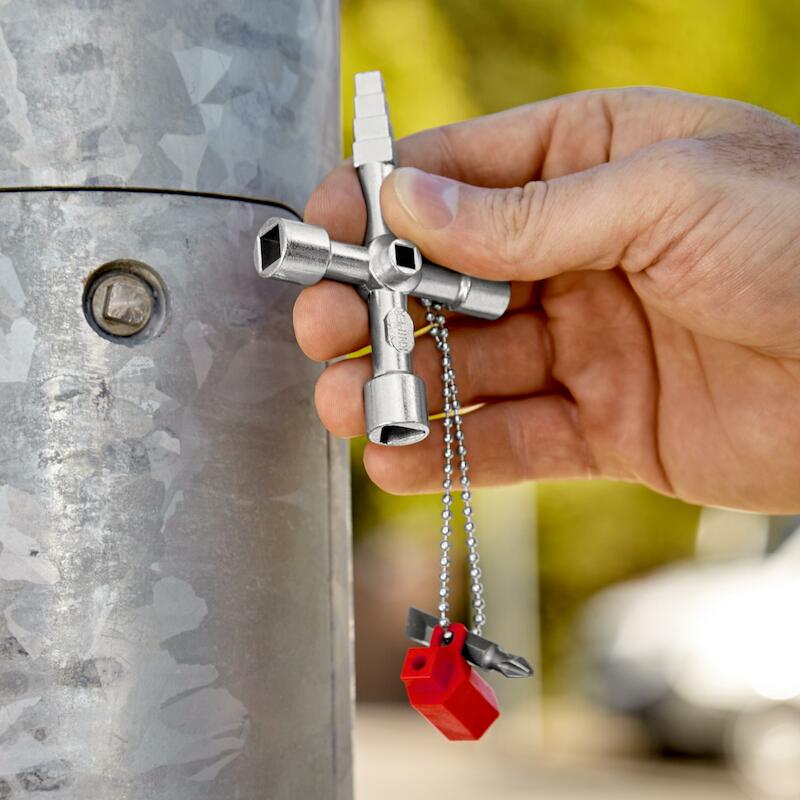 Knipex - Control cabinet key - 00 11 04 Profi-Key - 90 mm - 41191626
