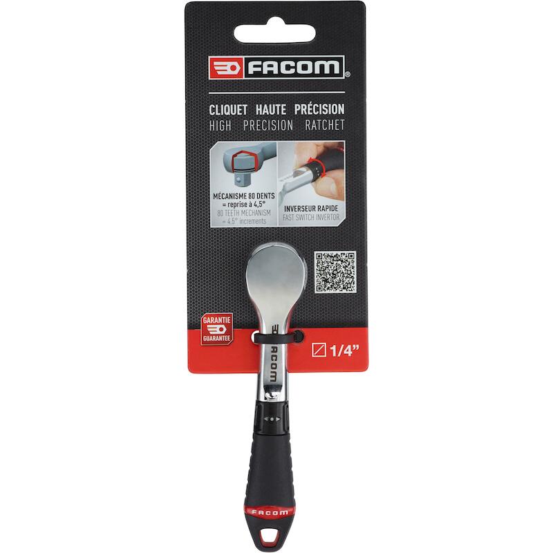 Facom - Ratchet wrench - R.181PB - 1/4" - 121.2 mm - 02897506