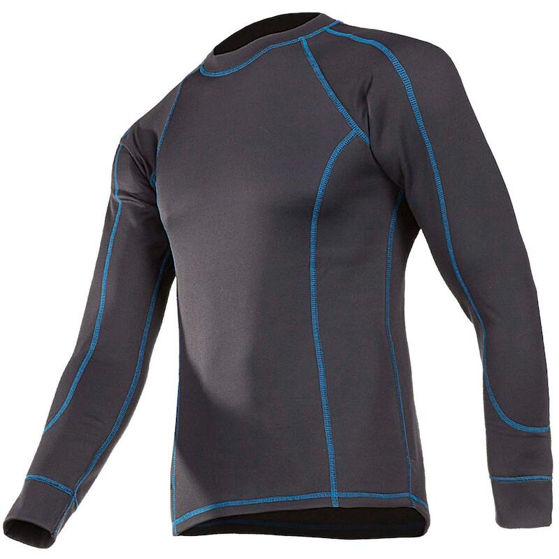 T-SHIRT LANGE MOUWEN - SIOEN 511A - GRIJS M