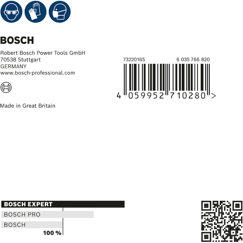 SCHUURBLADENSET 115X140MM   2608902431 (6ST) BOSCH