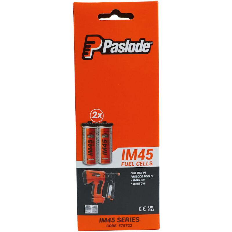 CARTOUCHE DE GAZ IM45       575722    (2PC)PASLODE
