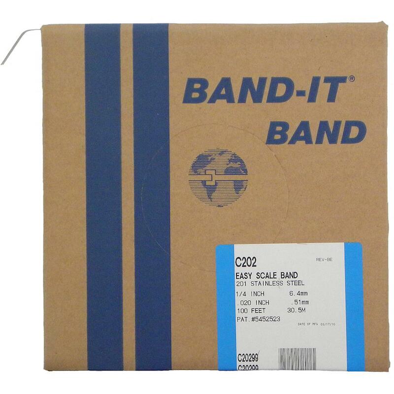 SPANBAND INOX 30,5M         C 204  - 1/2"  BAND-IT