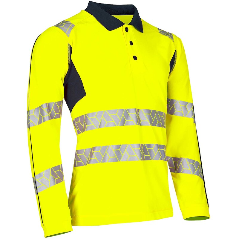 POLO L.MOUW HV OBVIAS       307W GE/BL    XXL SYNQ