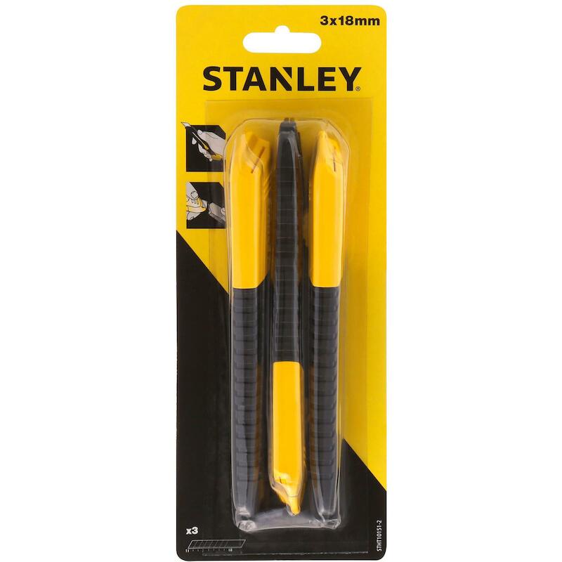 CUTTER TRIPACK 18MM         STHT10151-2 (3PC)STANL