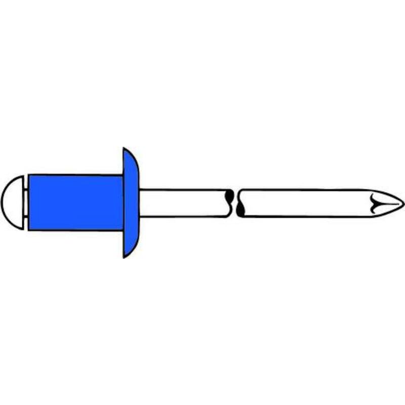 BLINDKLINKNAGEL PK ST/ST    1433565 - 6,4X16 GESIP