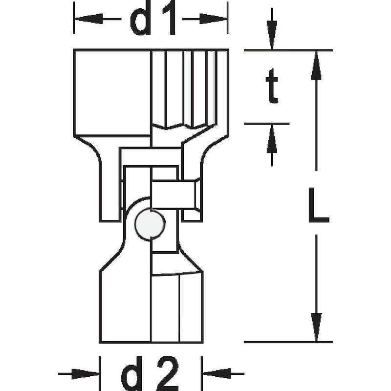 DOUILLE ARTIC.À 12P.- 3/8"  DG 30 10 (L=45) GEDORE