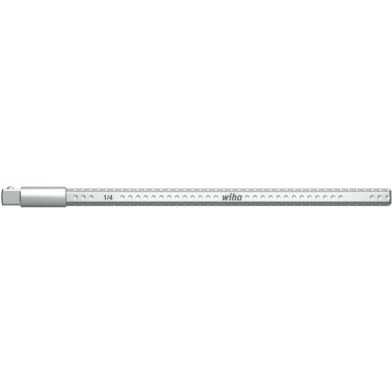 WISSELSCHACHT SYSTEM 6 1/4" VIERKANT-ADAPTER VOORDOPSLEUTELINZETTEN - 7803 - WIHA