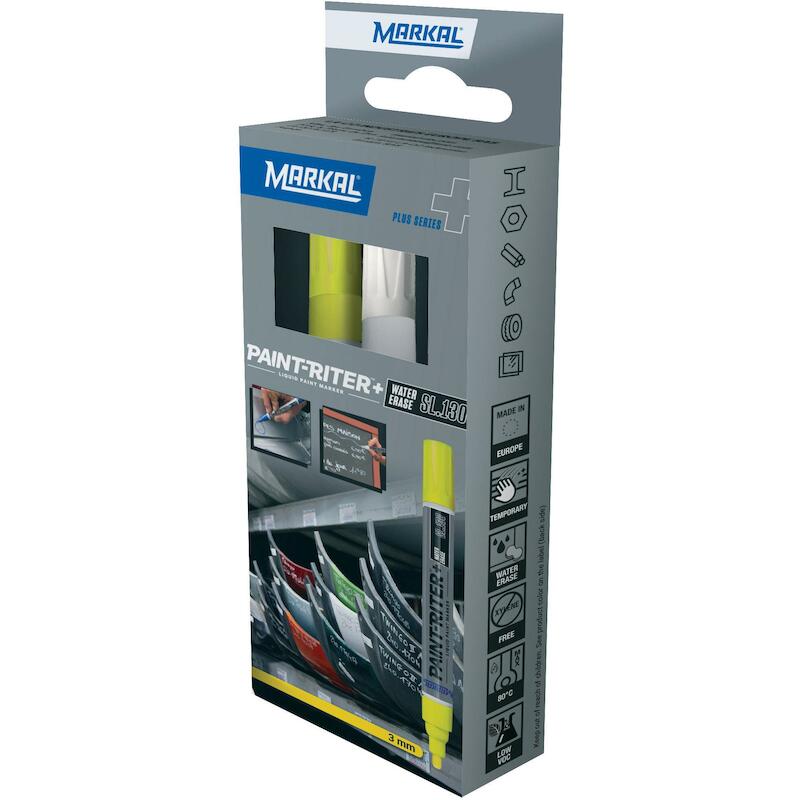 VERFSTIFTENSET FLUO-WI/GE   PAINT-RITER SL130(2ST)