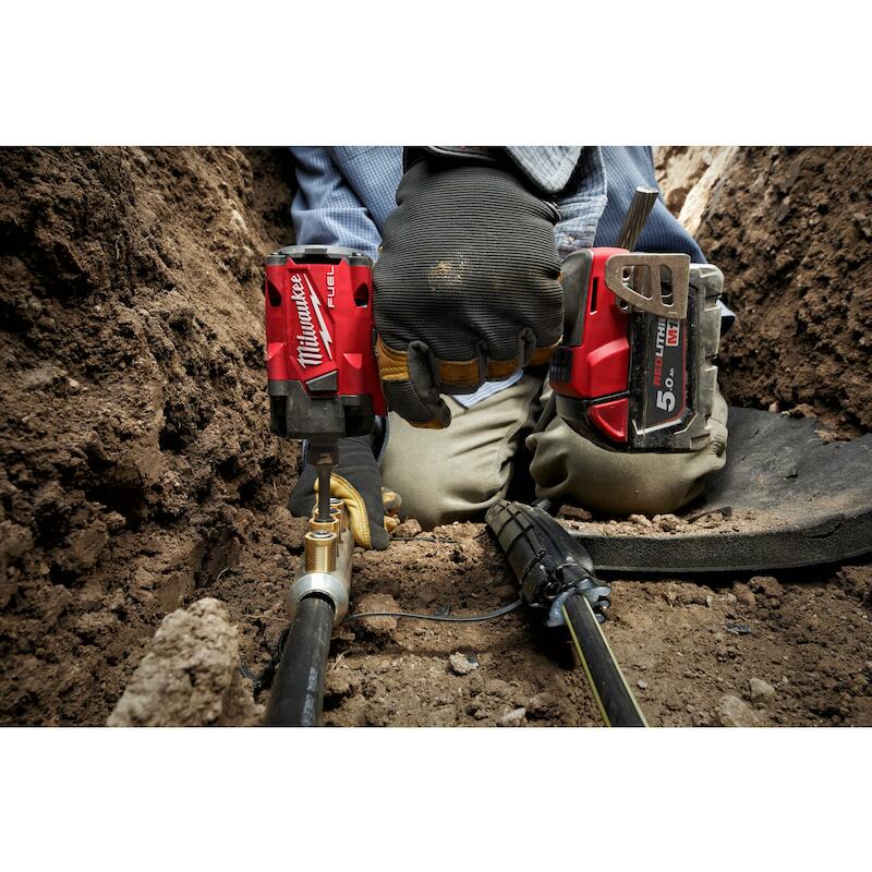 Milwaukee - M18 FIW2F12-502X - boulonneuse à chocs sans fil - 1/2" - 18 V - 2x 5,0 Ah - 339 Nm - hd Box - 03167294