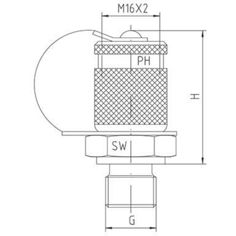 MEETKOPPELING               MAS-R 1/4"-K        PH