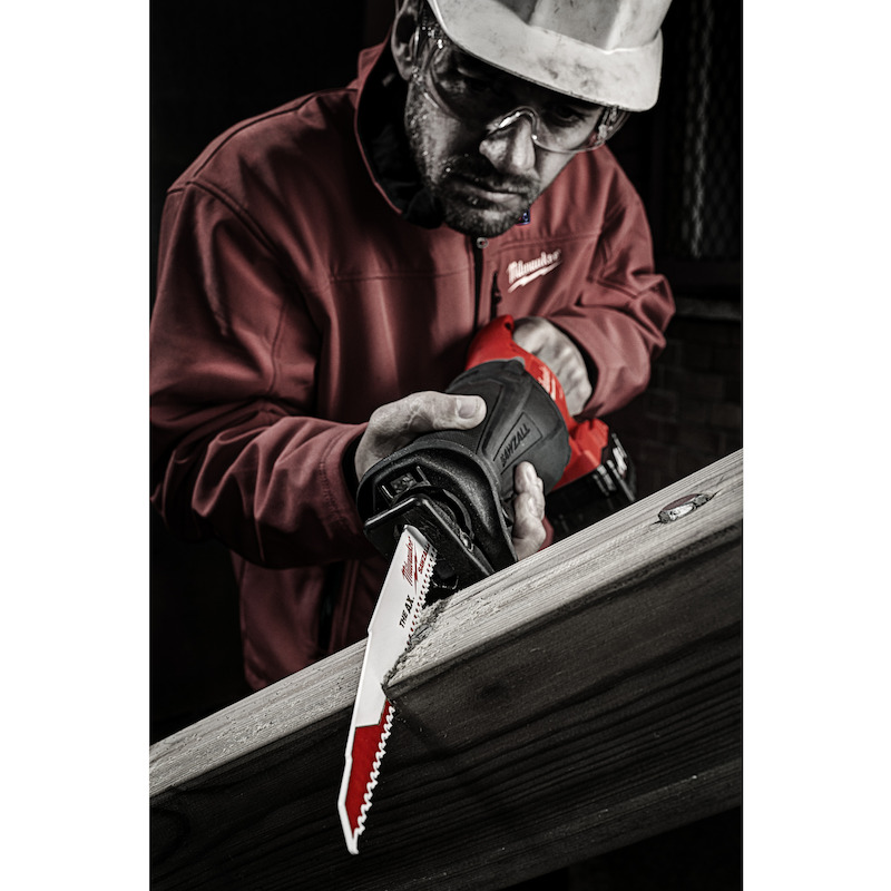Milwaukee - Reciprozaagblad - Sawzall The ax - Hout met spijkers - 230 mm - 5 tpi - 5 stuks - 08119455