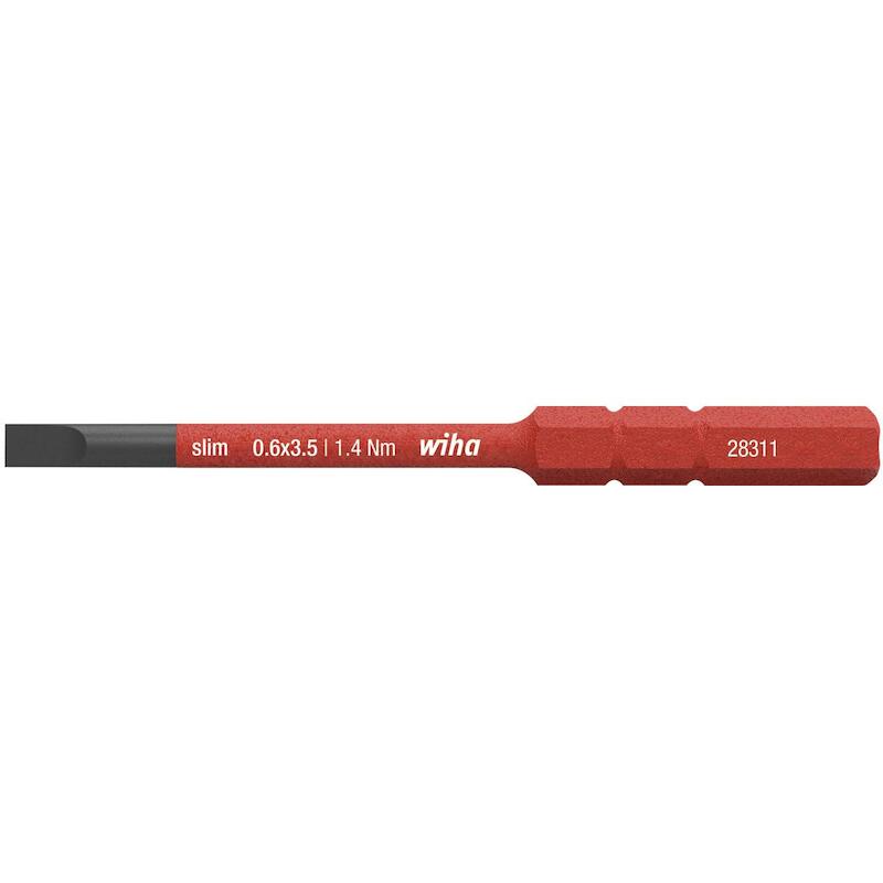 EMBOUT SLIM ELECTRIC FENTE - 283110035 - WIHA