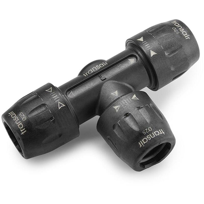 RACCORD EN T 25X25X25MM     6604 25 00    TRANSAIR