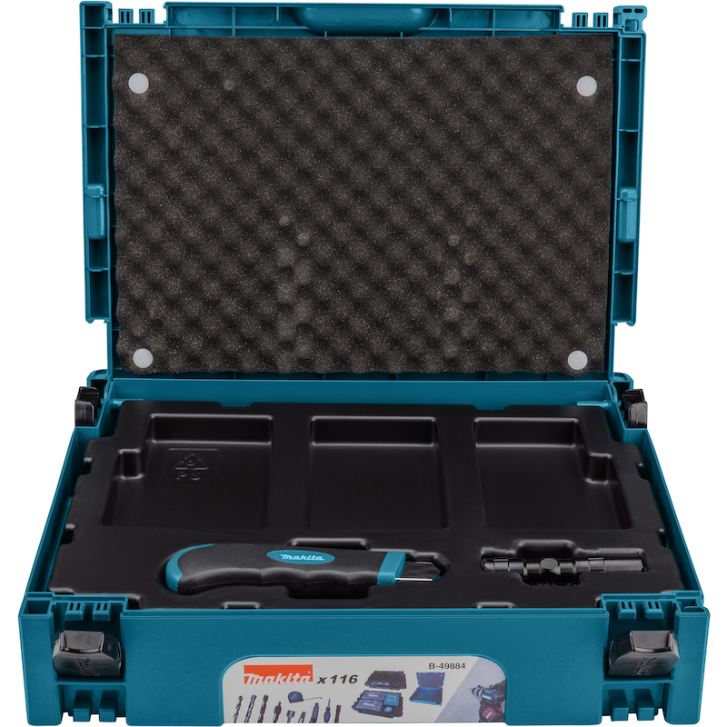 BOOR-/BITSET IN KOFFER      B-49884  (116ST)MAKITA