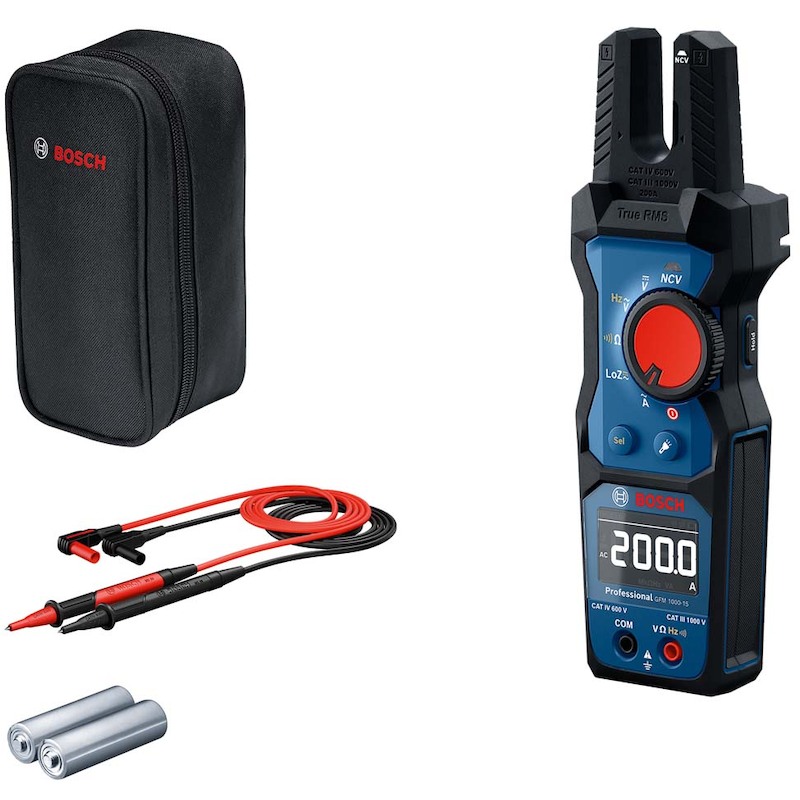 PINCE AMPÈRE 200A           GFM 1000-15 2XAA BOSCH