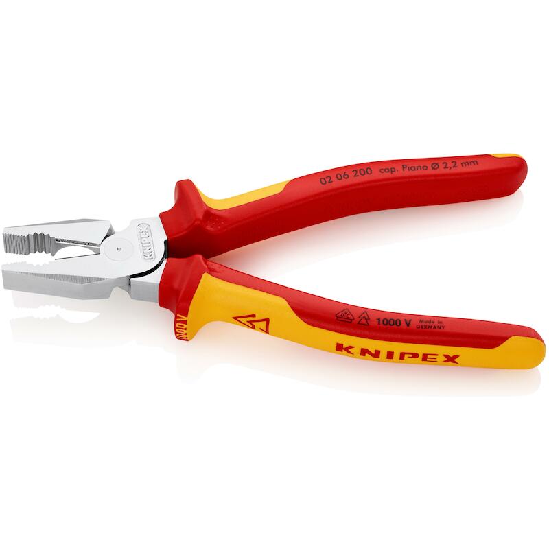 COMBINATIETANG VDE          02 06 - 200MM   KNIPEX