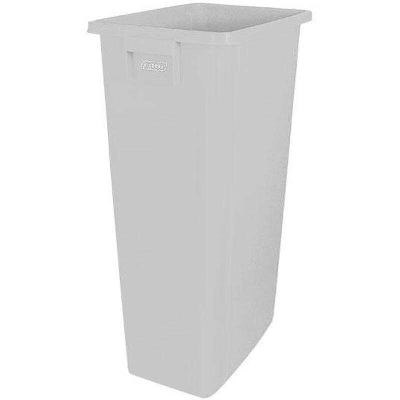 POUBELLE 60L.TRANSPARANT    320X460X762MM  PLASTIB