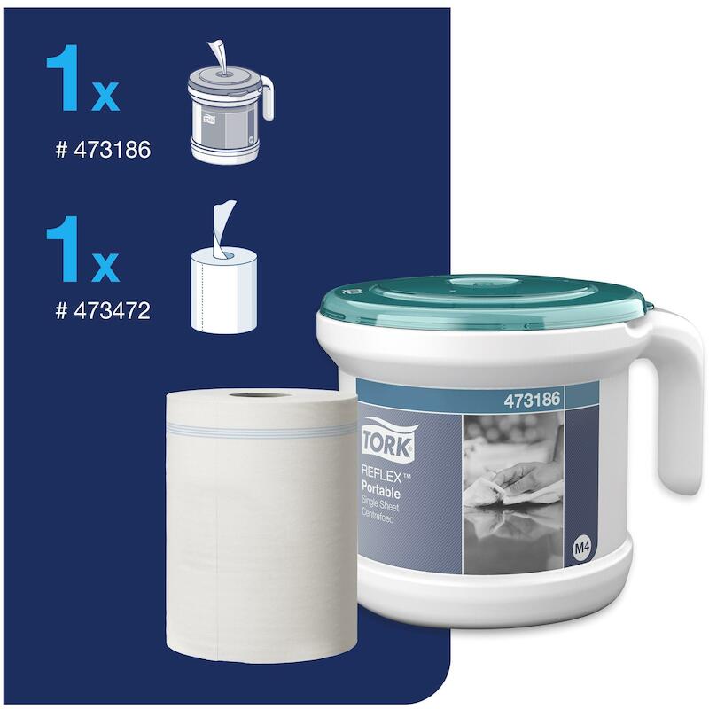 DISPENSER REFLEX CENTREFEED 473186            TORK