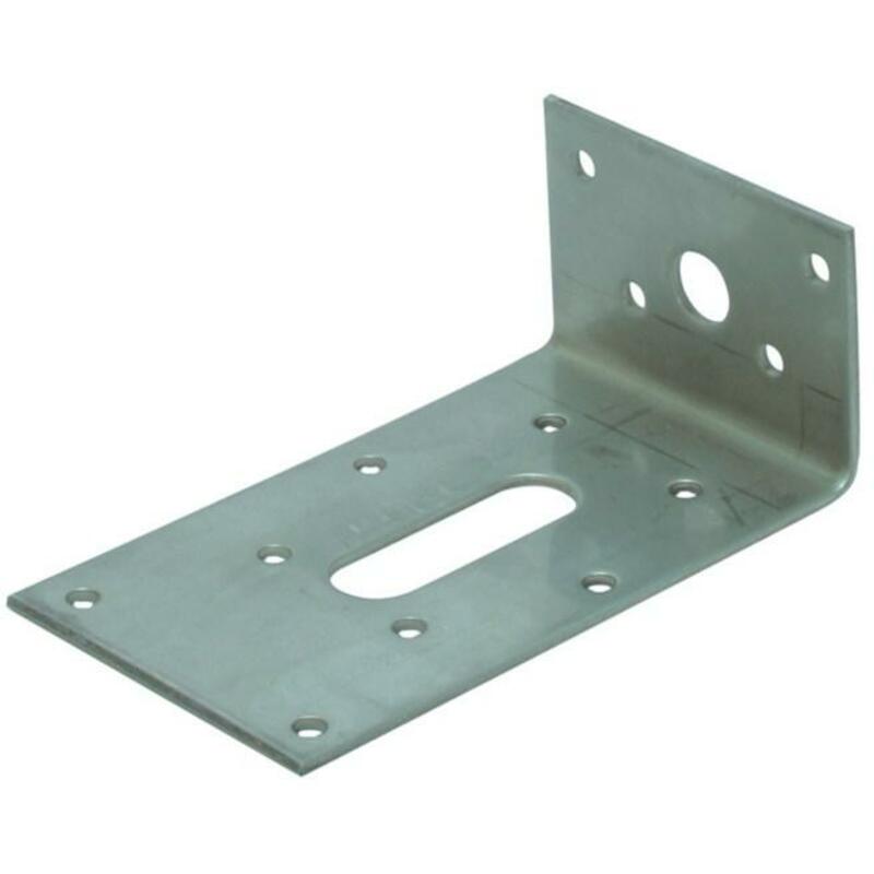 Bodegraven - Hoekanker - 07232 - Staal verzinkt - 40 x 100 x 60 x 2,5 mm - 02343720
