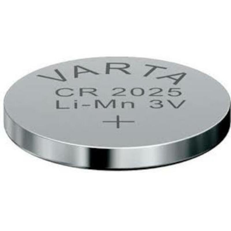 PILE BOUTON LITHIUM 3V      CR2025           VARTA