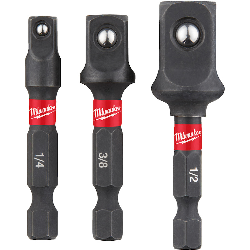ADAPTEUR SHOCKWAVE SET      4932479228  (3PC) MILW