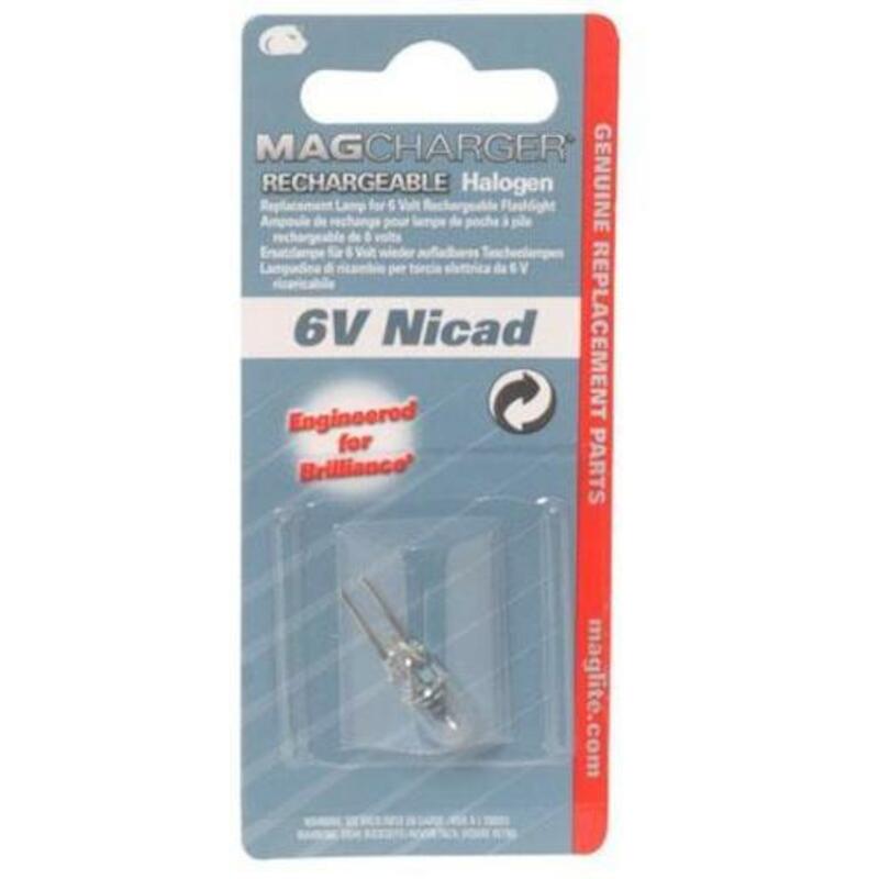 AMPOULE 6V NICAD HALOGEN    LR00001        MAGLITE