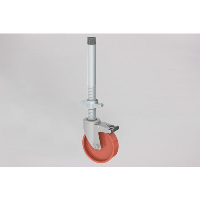 WIELSET INCL. STAANDER - ALTREX - DUBBEL GEREMD /OPSPINDELBAAR VOOR RS TOWER 4 - 200 MM