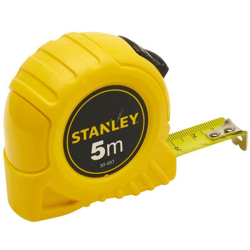 MÈTRE RUBAN STANDARD 19MM   0-30-497  5M   STANLEY