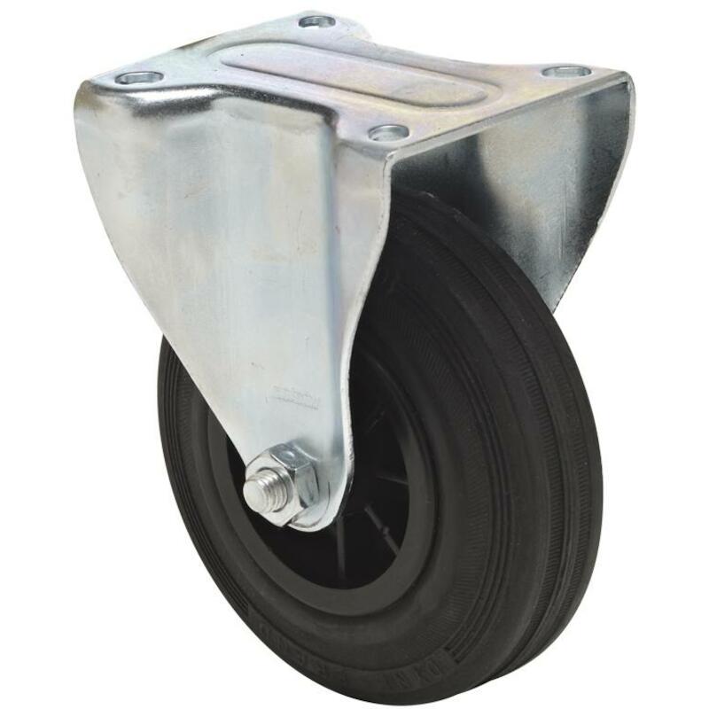 ROULETTE FIXE CAOUTCHOUC    FPPM 0801 2000 -  50KG