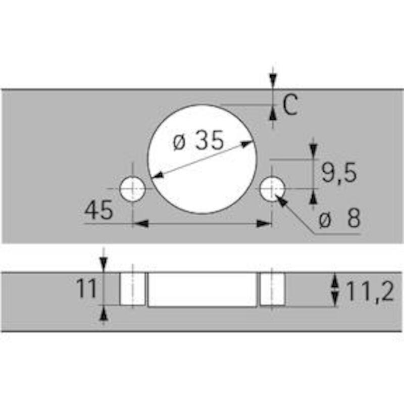 INTERM.9936 W30 PROFIELD.BAS.7MM TB43   HETT-77692