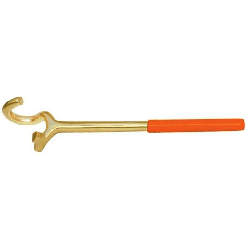 Bahco - Valve wheel wrench - NS202-350 - non-sparking - aluminium bronze - 36 mm - 370 mm - 02750199