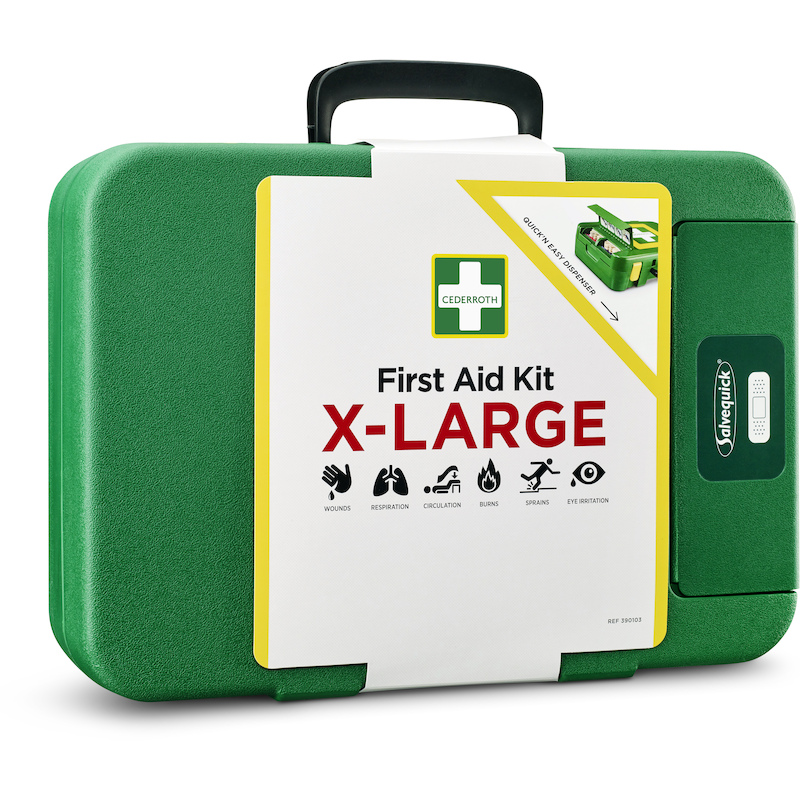 EERSTE HULP KIT X-LARGE     390103       CEDERROTH