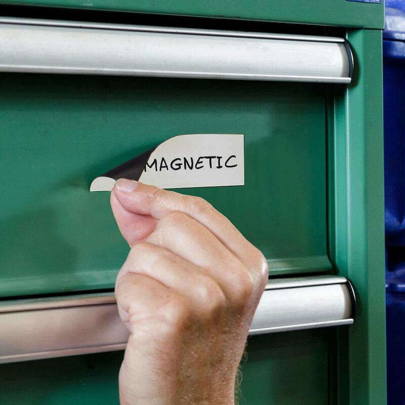 MAGNEETSTRIP - BRADY 234970 - WIT 108X 38,5 MM (25EA)