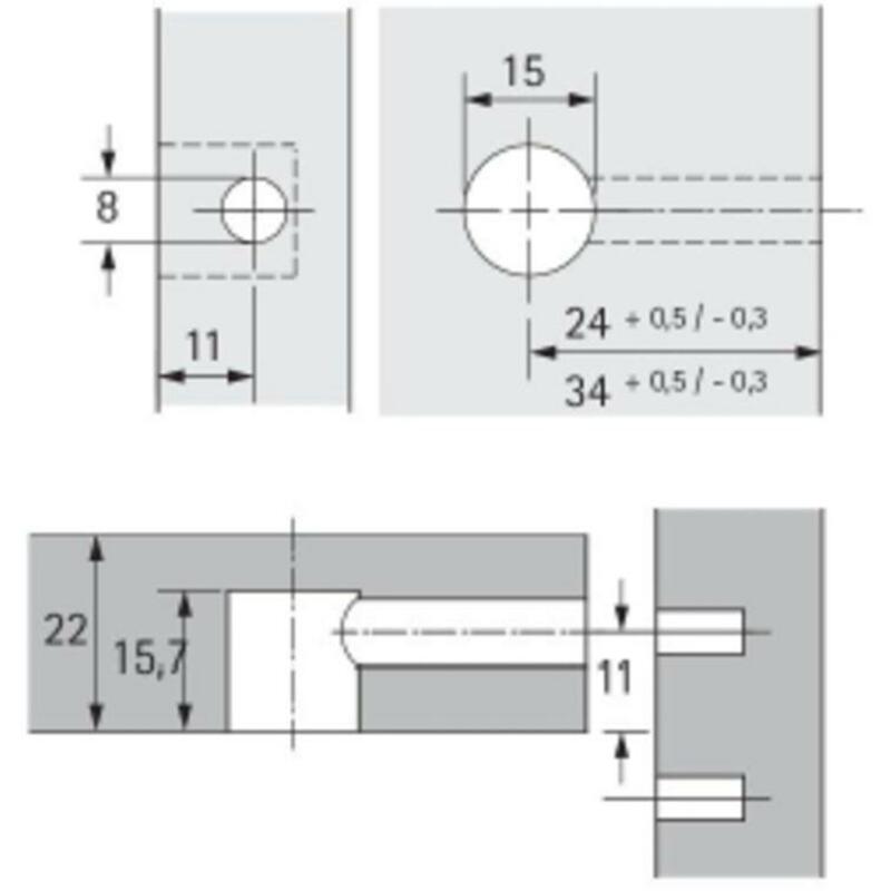 RASTEX 15 MET AFDEKRAND VERNIK.22MM     HETT-71952