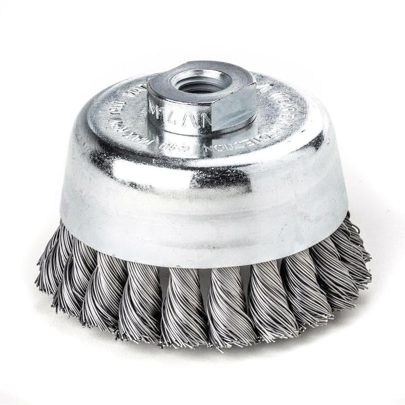 BROSSE BOISSEAU 65MM        482117 ACIER  LESSMANN