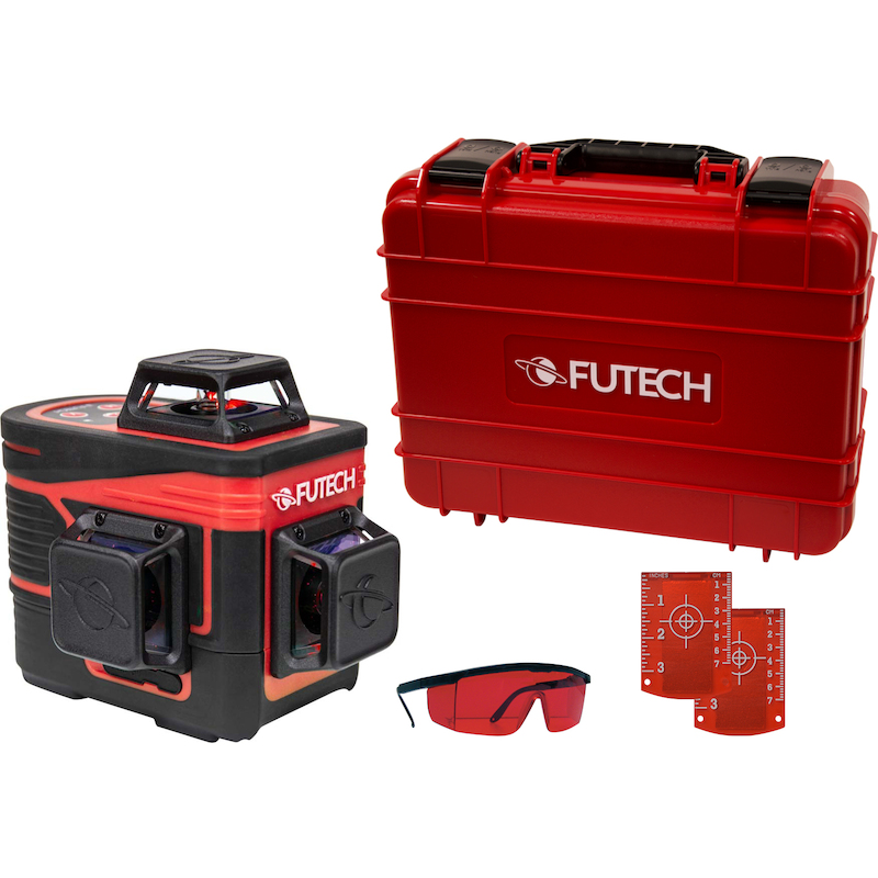 KRUISLIJNLASER COMPACT      MC3D ROOD       FUTECH