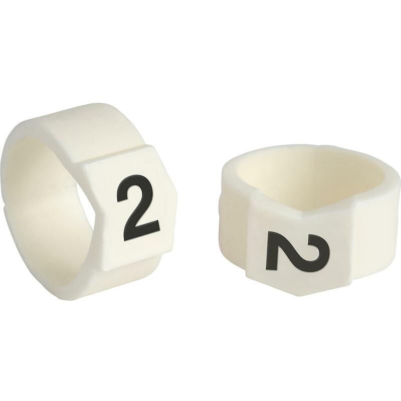 MARQUEUR '2' NOIR/BLANC     133702(50)       BRADY